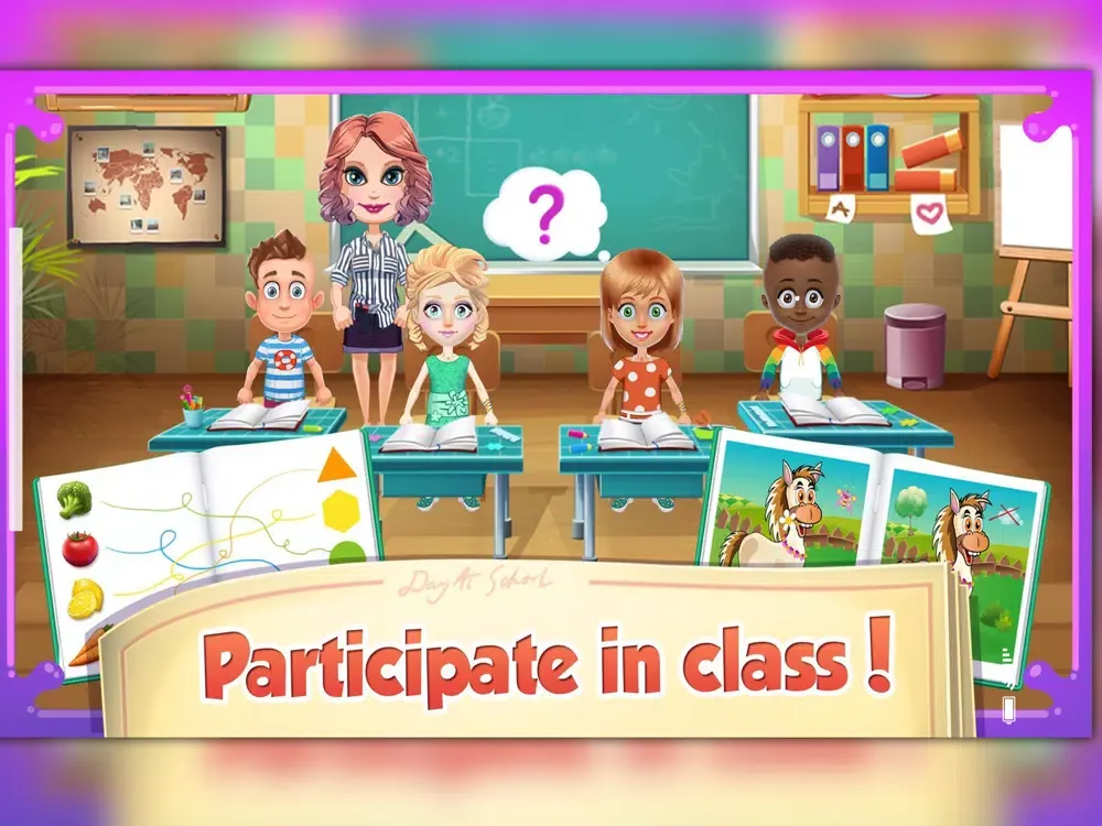 Скриншоты Day At School With Jojo iPad 